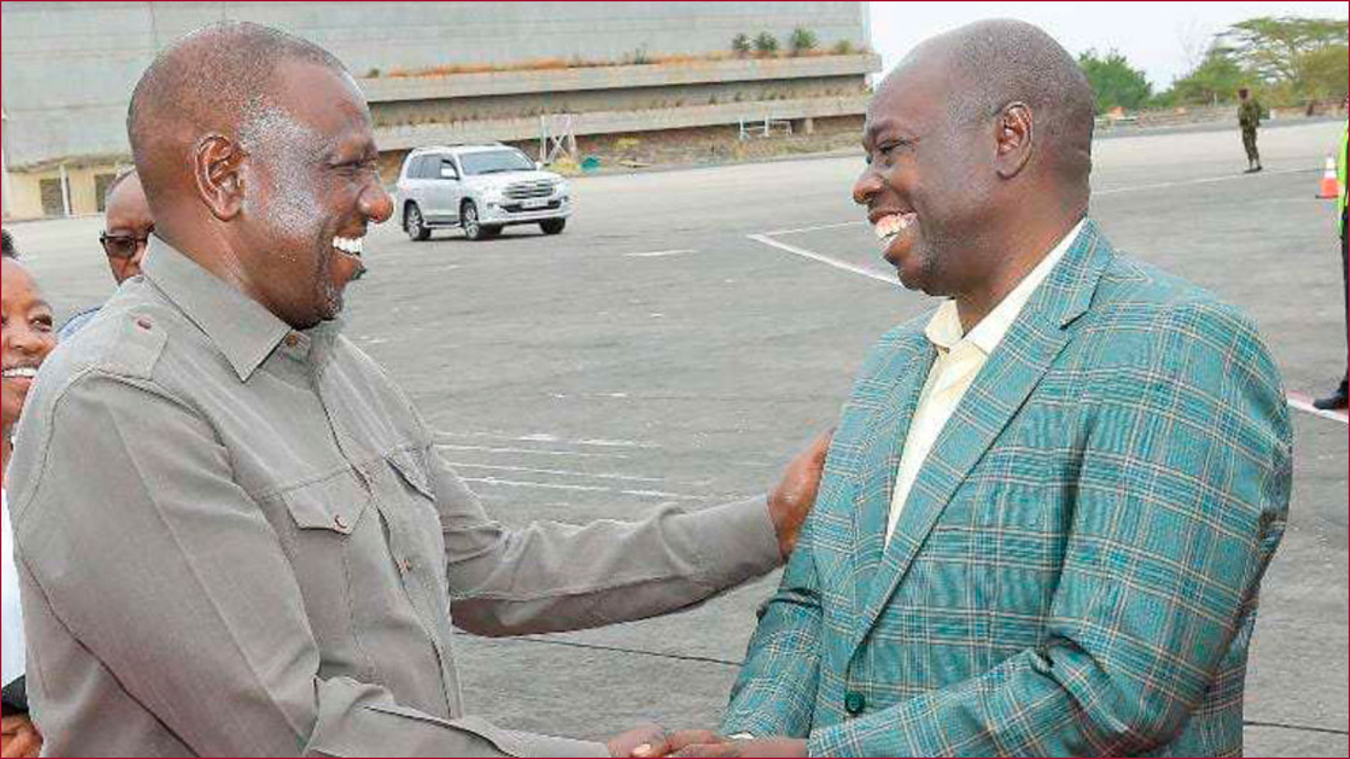 File image of President William Ruto and his former deputy Rigathi Gachagua.